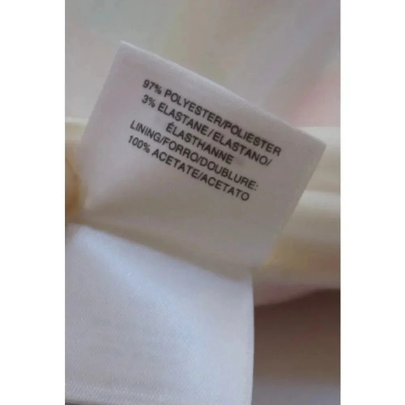 NEW Nine West Women’s Size 12 Ruffle Sleeve Pink Floral Blazer Jacket - Picture 7 of 7